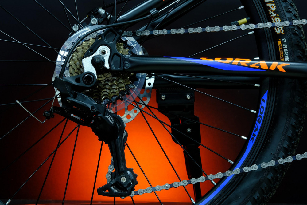 Lorak Shark M 24 Матовый Черный/Синий