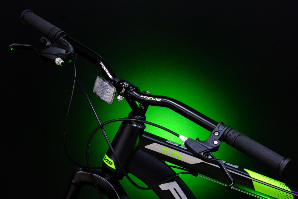 FOLTAS 27,5 - 17р Матовый Чёрный/Зелёный