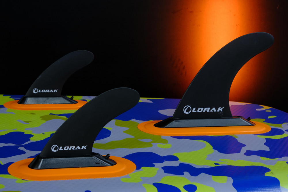 Сапборд Lorak 914 (350*91*15) синий-зелено-оранжевый, код 77914