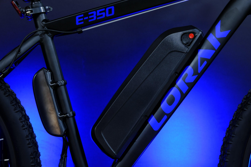 LORAK E-350 Чёрный/Синий (27,5)