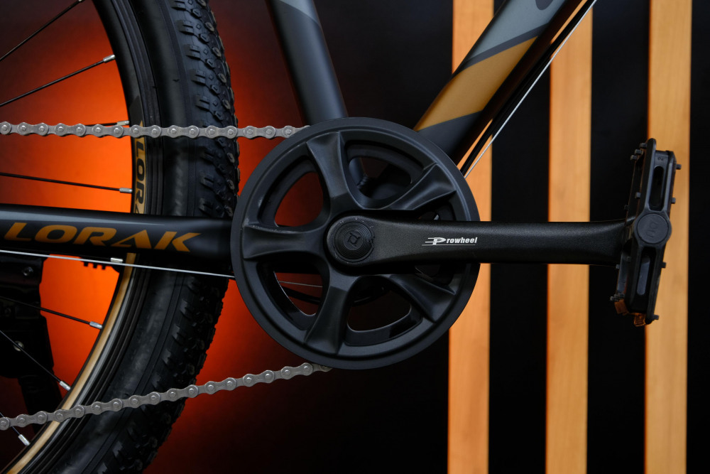 LORAK Safe 27,5 HD Матовый Черный/Коричневый рама 17 (на рост 155-173)